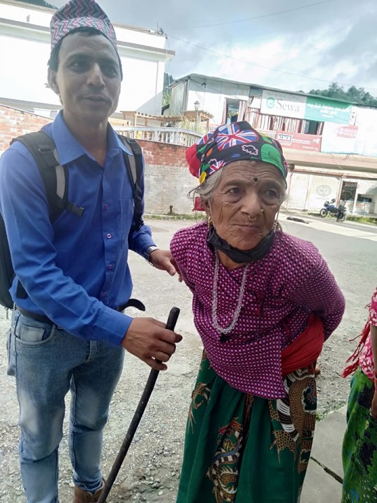 ८३ वर्षको उमेरमा नेपाली नागरिकता