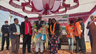 लुम्बिनी साँस्कृतिक नगरपालिकामा शून्य पोलोथिन अभियान सुरु