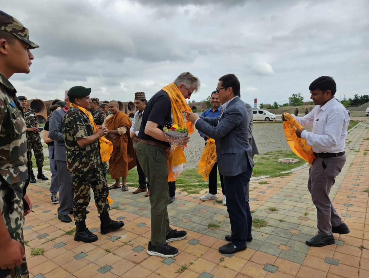 संयुक्त राष्ट्र संघका उपमहासचिवद्वारा लुम्बिनी भ्रमण, लुम्बिनी विकास कोषद्वारा स्वागत