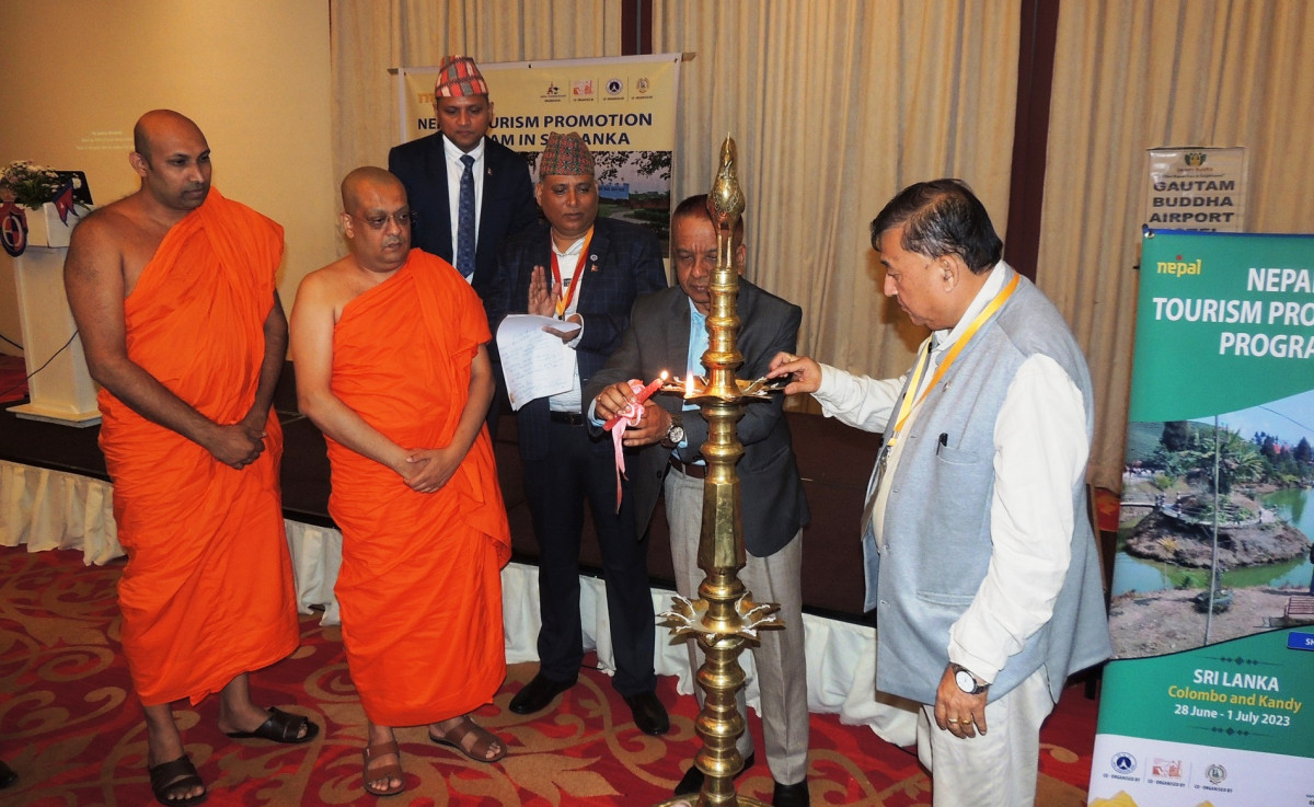 क्याण्डीमा नेपाल प्रवर्द्धन कार्यक्रम, लुम्बिनीबाट बौद्धस्थलको भ्रमण सुरु गर्न आग्रह