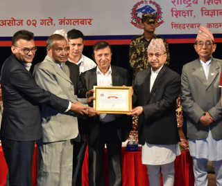 बुटवलको लुम्बिनी वाणिज्य पुनः उत्कृष्ट सामुदायिक क्याम्पस घोषित