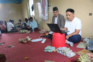 लुम्बिनीमा दानवापत ६४ लाख ७६ हजार संकलन