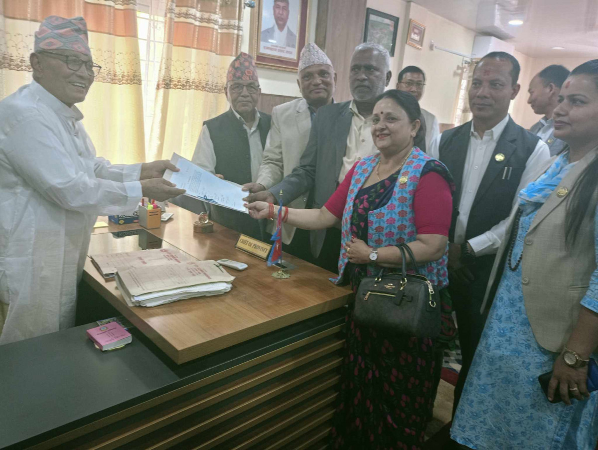 लुम्बिनी प्रदेश सरकार गठनका लागि महराको दावी पेस