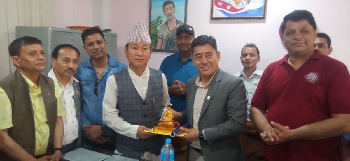 धरानका मेयर हर्कराज राईलाई लुम्बिनी भ्रमणको निम्ता